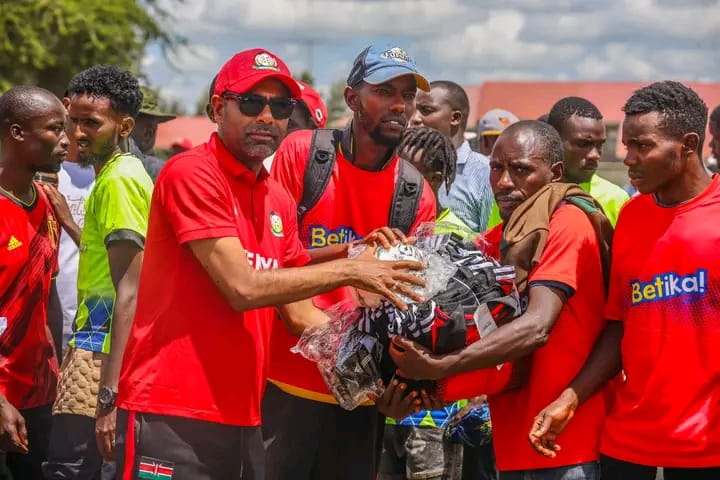Kajiado Grassroots Football Gets Equipment Boost in FKF Initiative Backed by State House Controller