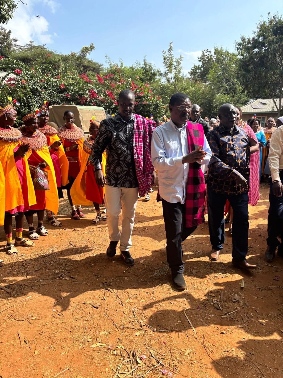Hon Eli Letipila and Speaker Wetang’ula Grace South Horr Catholic Church Fundraiser
