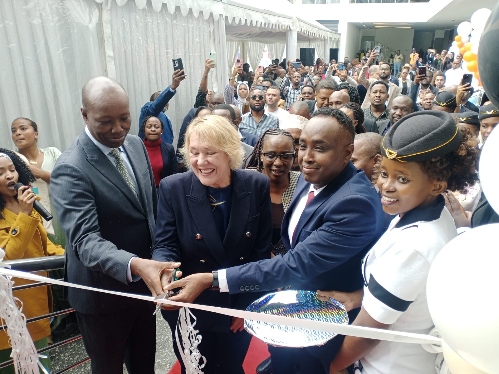 Cabinet Secretary for Investments, Trade  and Industry Lee Kinyanjui Champions Nairobi’s Growth at Coffee Club Opening