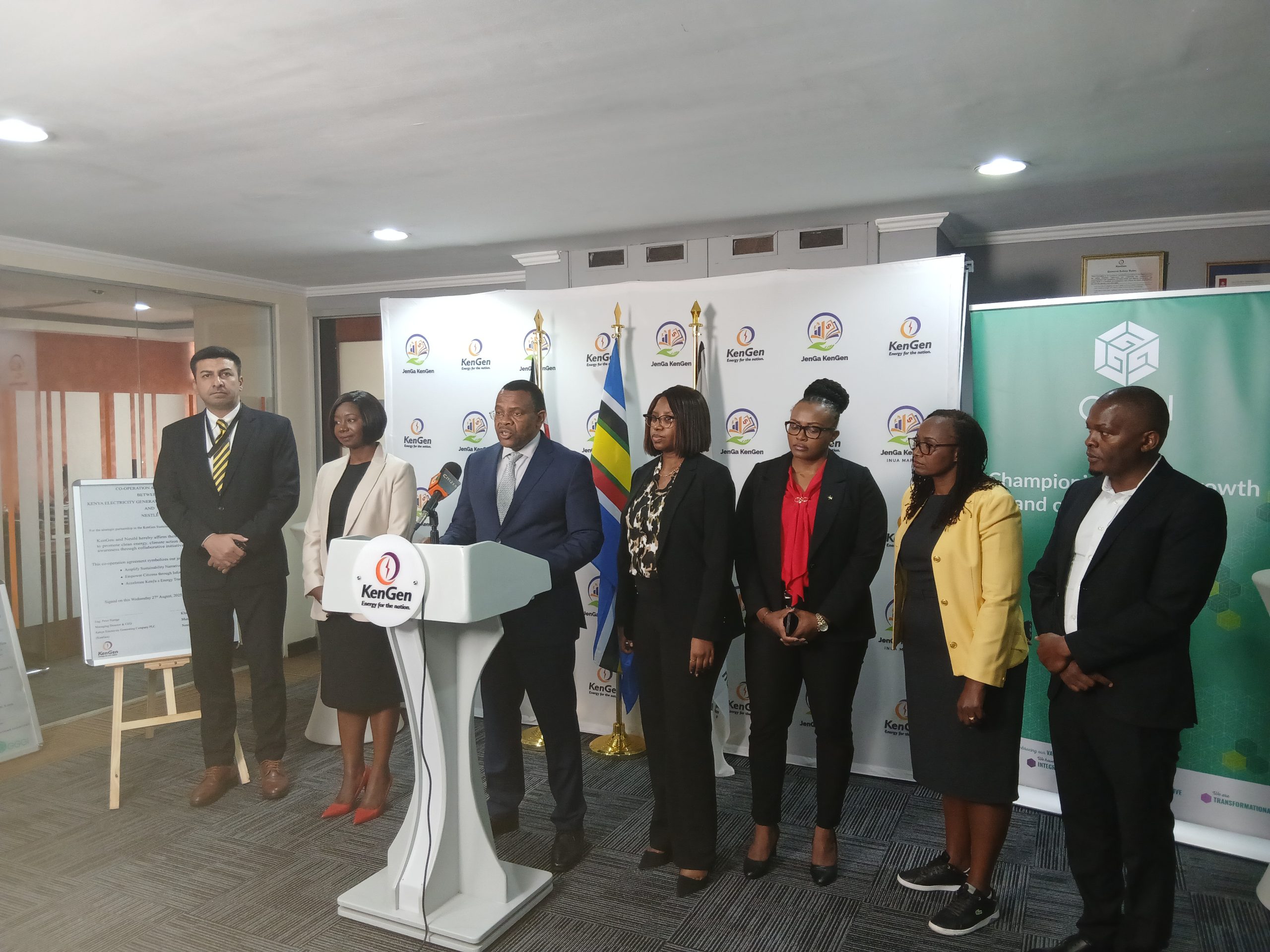KenGen Seals Strategic Partnerships with Nestlé Kenya and GGGI to Advance Green Growth