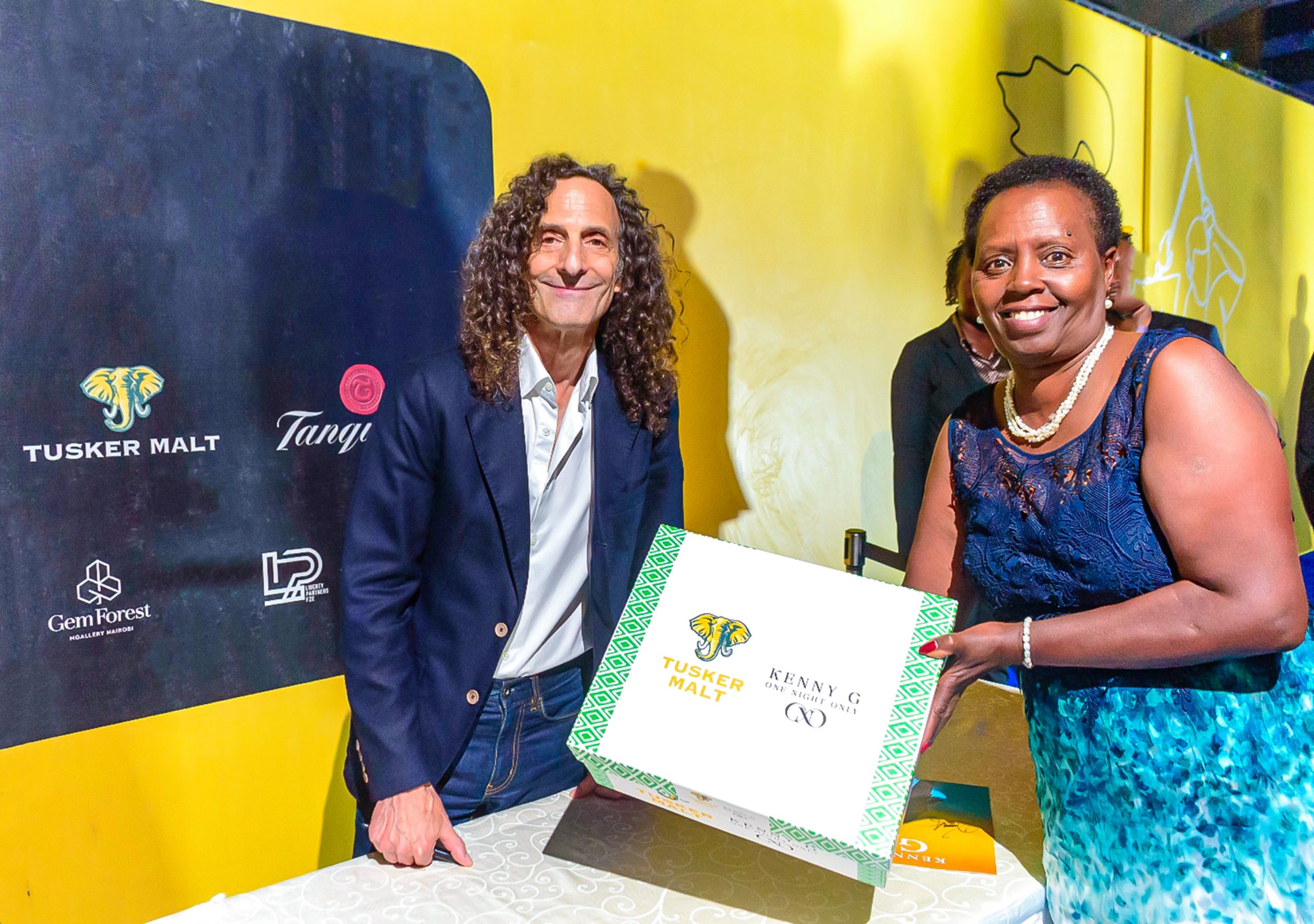 Tusker Malt Bridges Art and Music With Kenny G Gift at Sold-Out Nairobi Show
