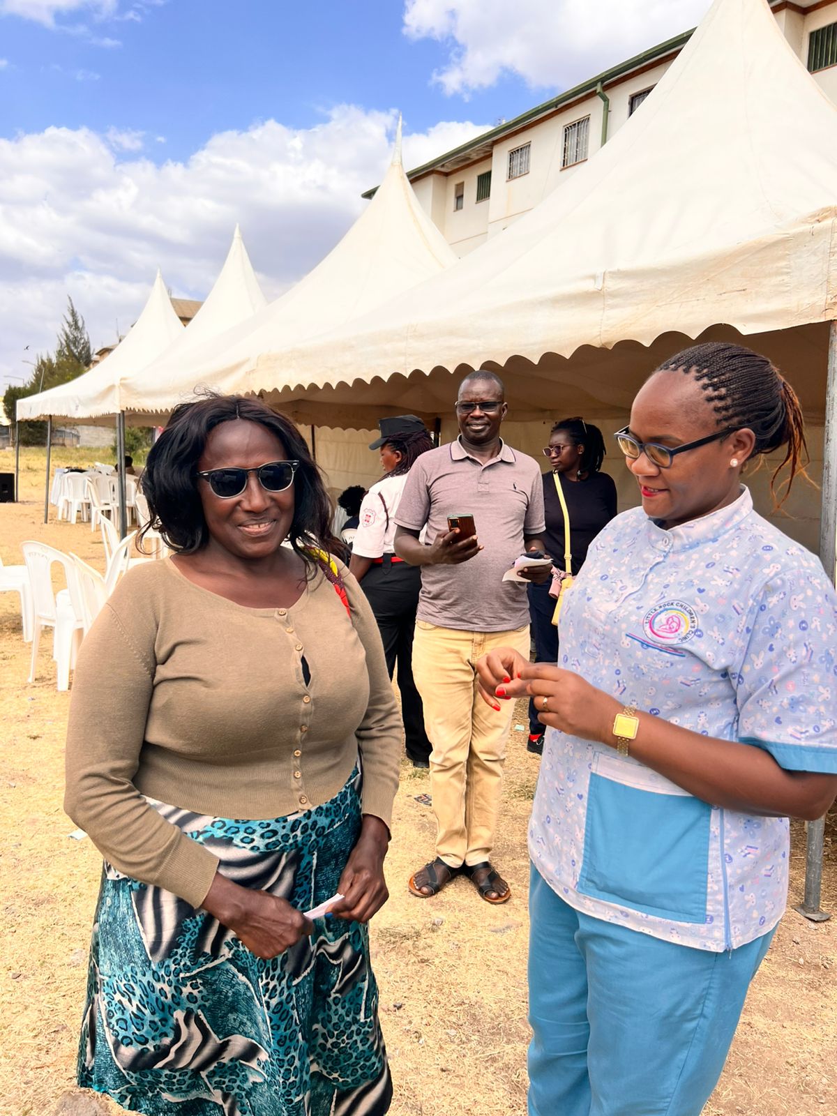 Free Eye Screening Camp Brings Hope to Nyayo Estate Residents