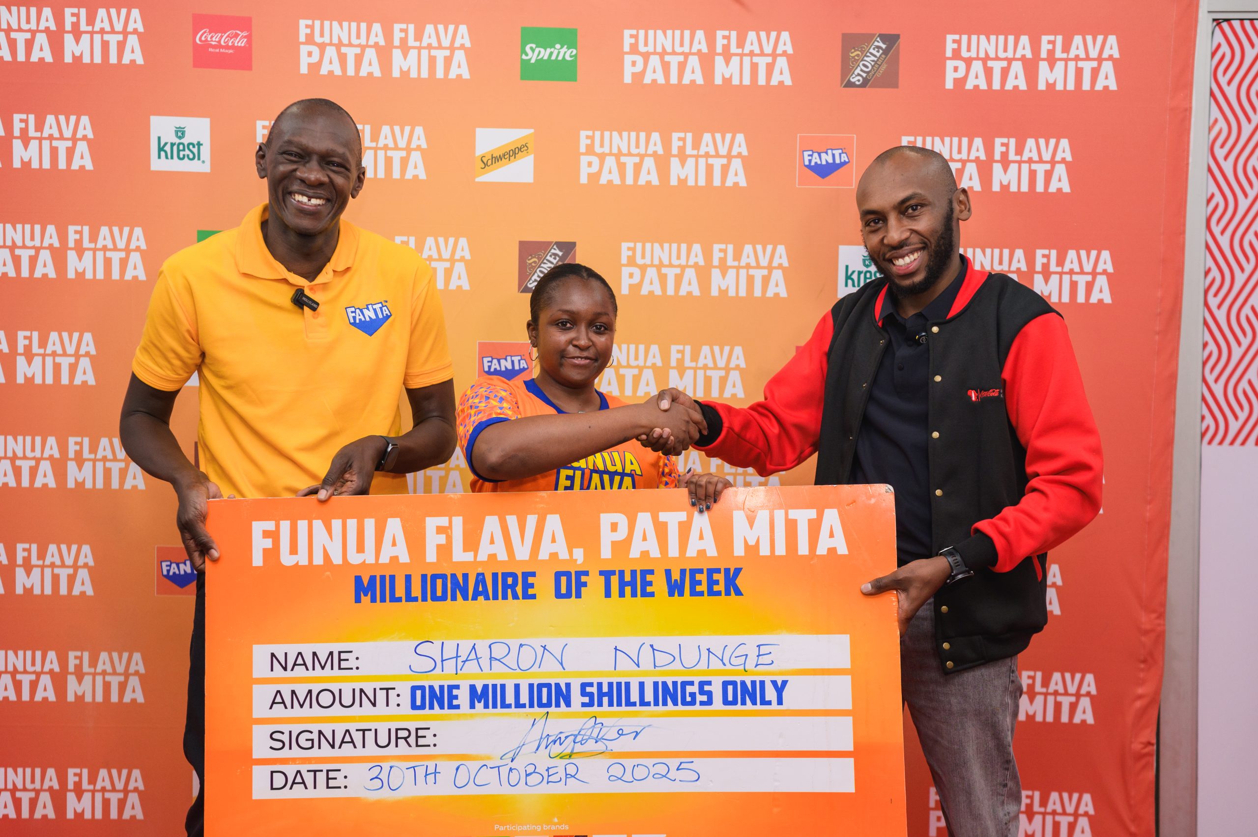 Two Nairobi Residents Win KES 1 Million Each in Coca-Cola’s Funua Flava Promotion